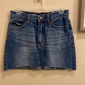 Billabong jean skirt